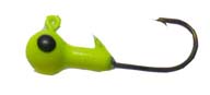 15182 - CHARTREUSE 1/16 oz JIG HEAD